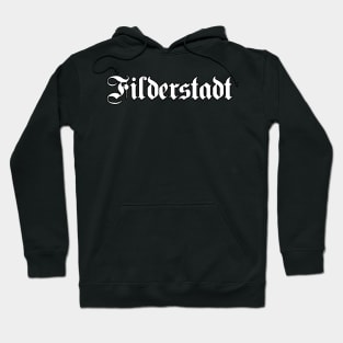 Filderstadt written with gothic font Hoodie